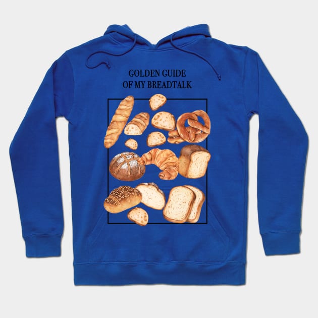 Type of Bread Hoodie by thecolddots